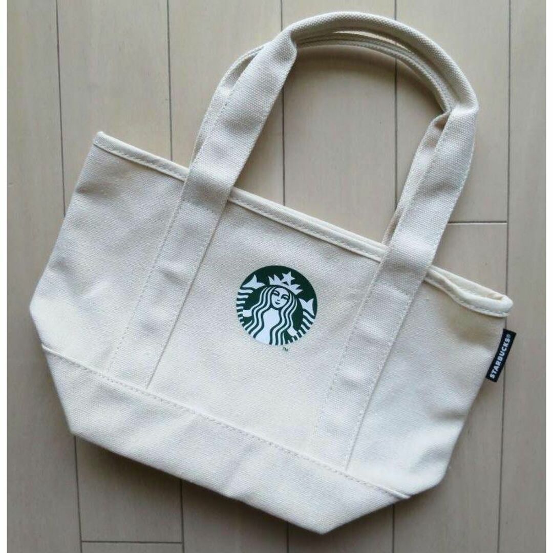 Starbucks(スターバックス)の【新品・未使用】スターバックス　トートバッグ　キャンバス地 レディースのバッグ(トートバッグ)の商品写真