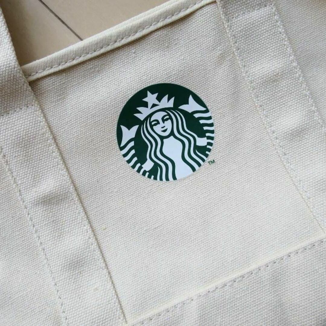 Starbucks(スターバックス)の【新品・未使用】スターバックス　トートバッグ　キャンバス地 レディースのバッグ(トートバッグ)の商品写真