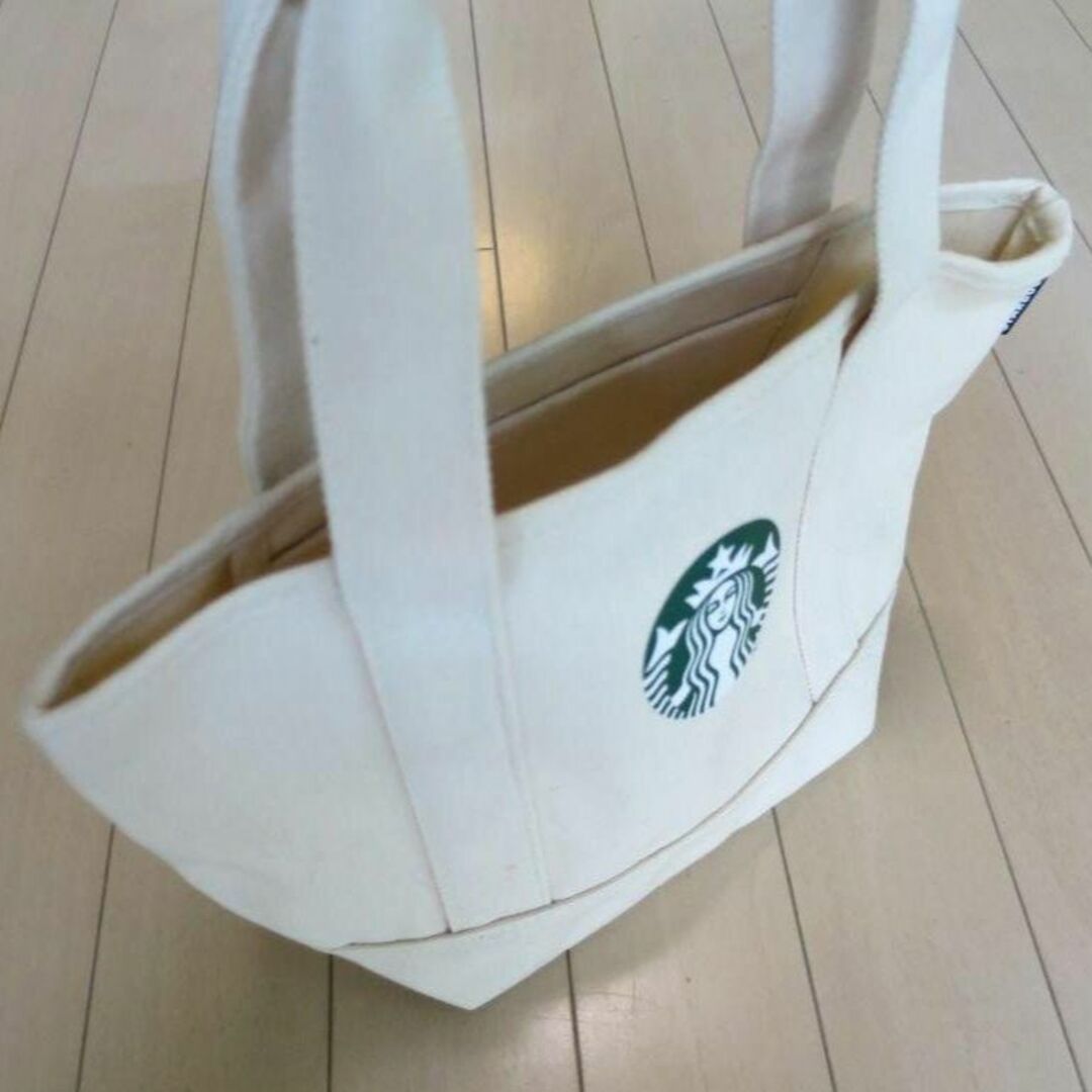 Starbucks(スターバックス)の【新品・未使用】スターバックス　トートバッグ　キャンバス地 レディースのバッグ(トートバッグ)の商品写真