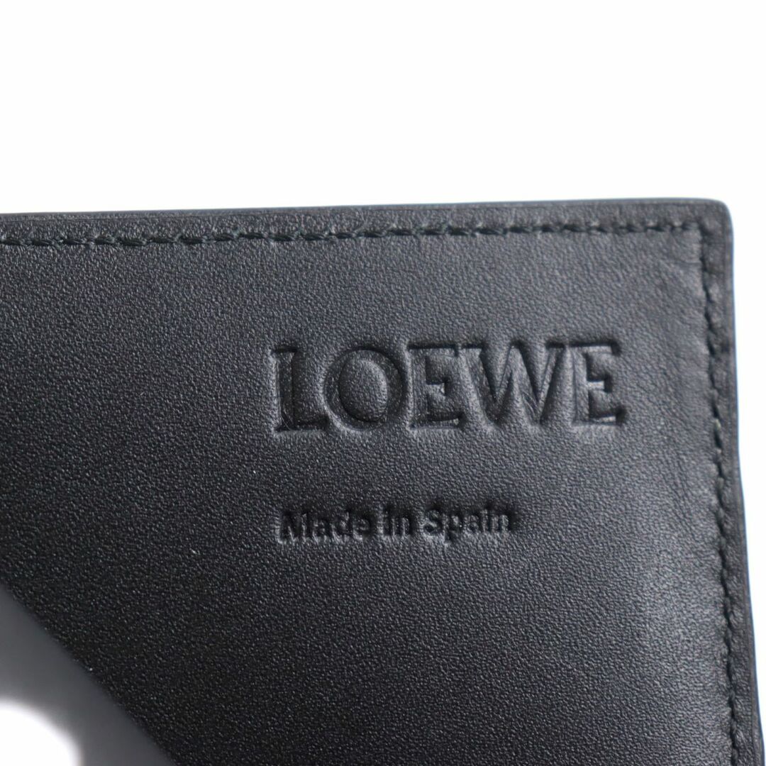 LOEWE - 美品◇LOEWE ロエベ アナグラム刻印入り フルグレインレザー