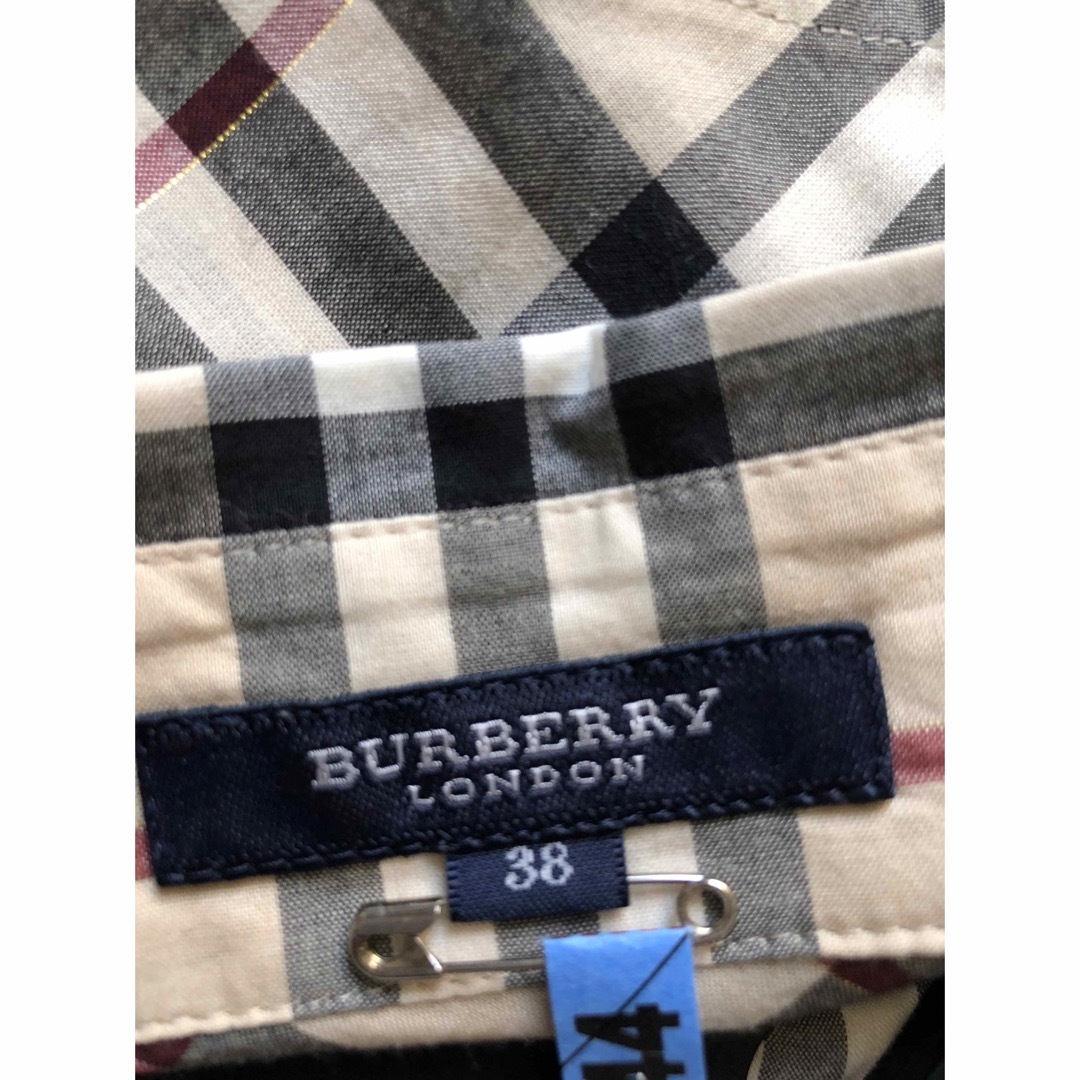 BURBERRY(バーバリー)のburberry london コットンワンピース　38 美品 レディースのワンピース(ひざ丈ワンピース)の商品写真