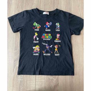 バンダイ(BANDAI)のバンダイ　スーパーマリオ　プリント　Tシャツ　130(Tシャツ/カットソー)