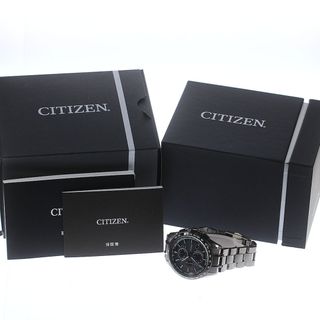 ★箱付き【CITIZEN】シチズン アテッサ エコドライブ H804-T022855/AT8144-51E ソーラー電波 メンズ_722605【ev10】