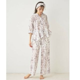 スナイデルホーム(SNIDEL HOME)のSNIDEL HOME Refle シャツ＆ロングパンツ　セット(ルームウェア)