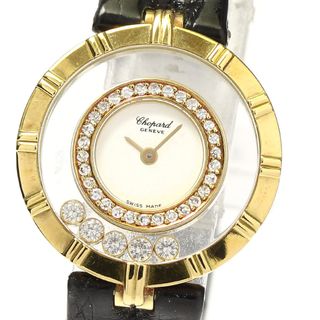 ショパール(Chopard)のショパール Chopard 20/5681 ハッピーダイヤモンド K18YG クォーツ レディース _758062(腕時計)