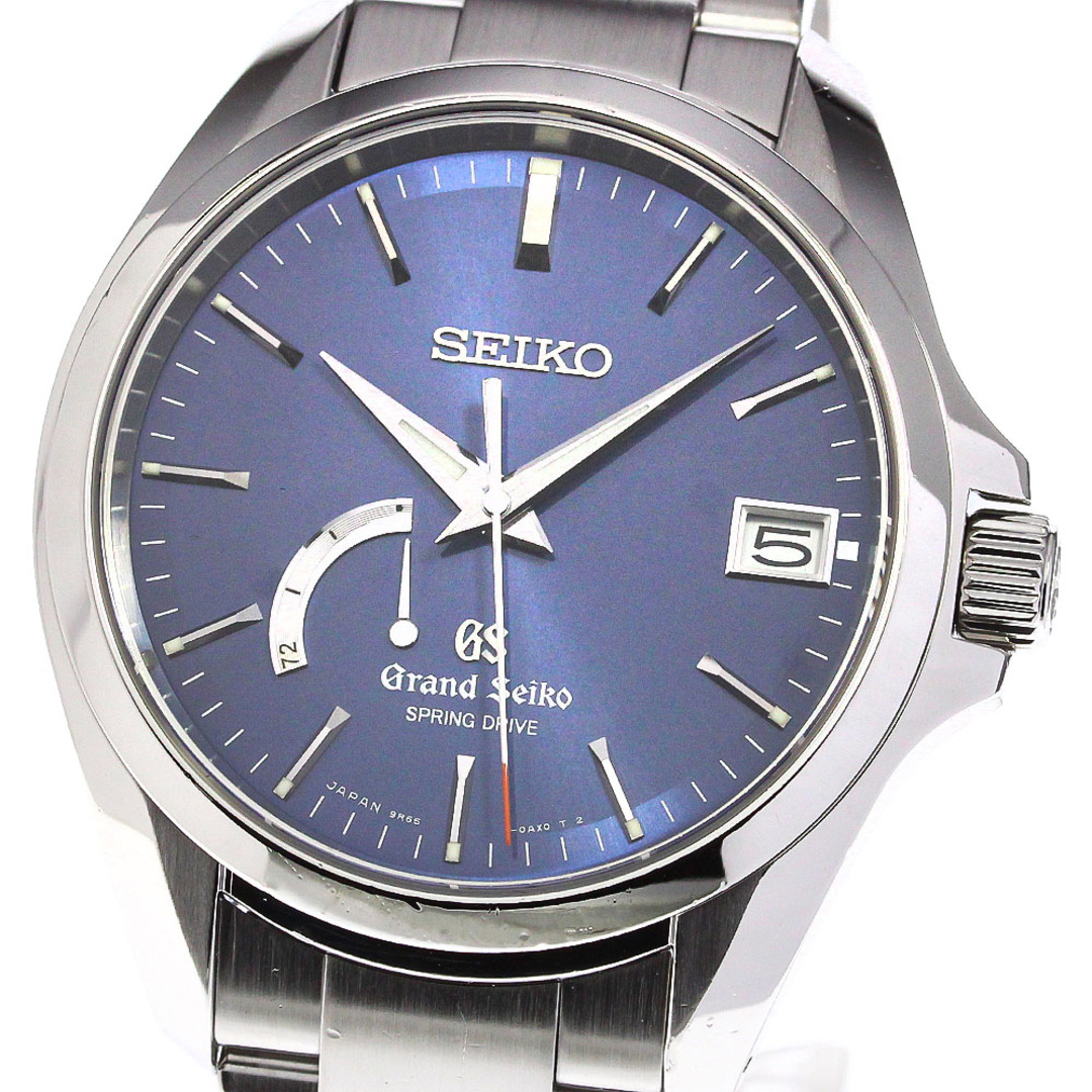 セイコー SEIKO SBGA075 9R65-0BD0 グランドセイコー パワーリザーブ スプリングドライブ メンズ 保証書付き メーカーOH済_751373