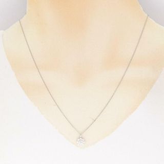 新品】PT ダイヤモンド ネックレス 0.209CT G SI1 Goodの通販 by
