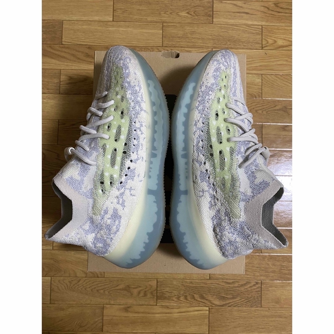 adidas - adidas yeezy 380 alien blue static 28.5の通販 by 脩也 ...