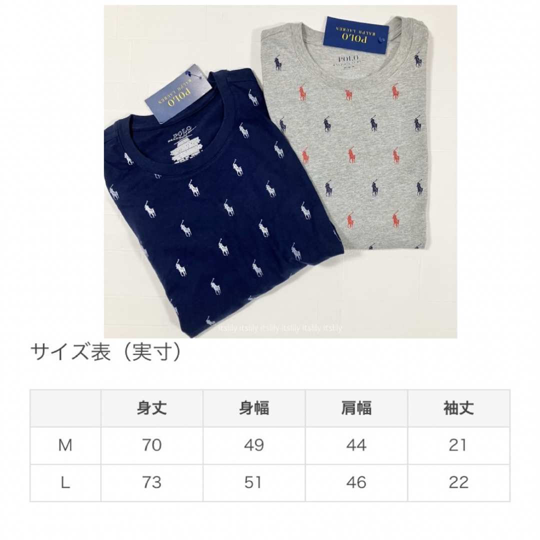 Ralph Lauren(ラルフローレン)のネイビーM  半袖　マルチポニー　ラルフローレン  Tシャツ メンズのトップス(Tシャツ/カットソー(半袖/袖なし))の商品写真