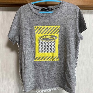 チャビーギャング(CHUBBYGANG)のCHUBBY GANG/メッシュデザイン半袖Tシャツ110/チャビーギャング(Tシャツ/カットソー)