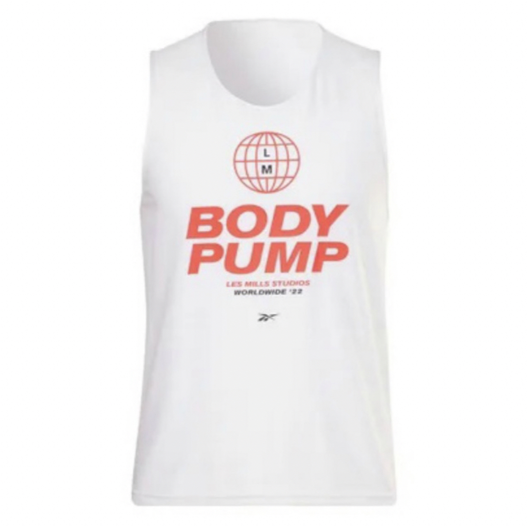 L Reebok リーボック ノースリーブ タンクトップ ジム BODYPUMP 4