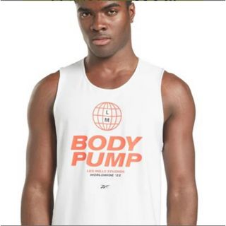 L Reebok リーボック ノースリーブ タンクトップ ジム BODYPUMP