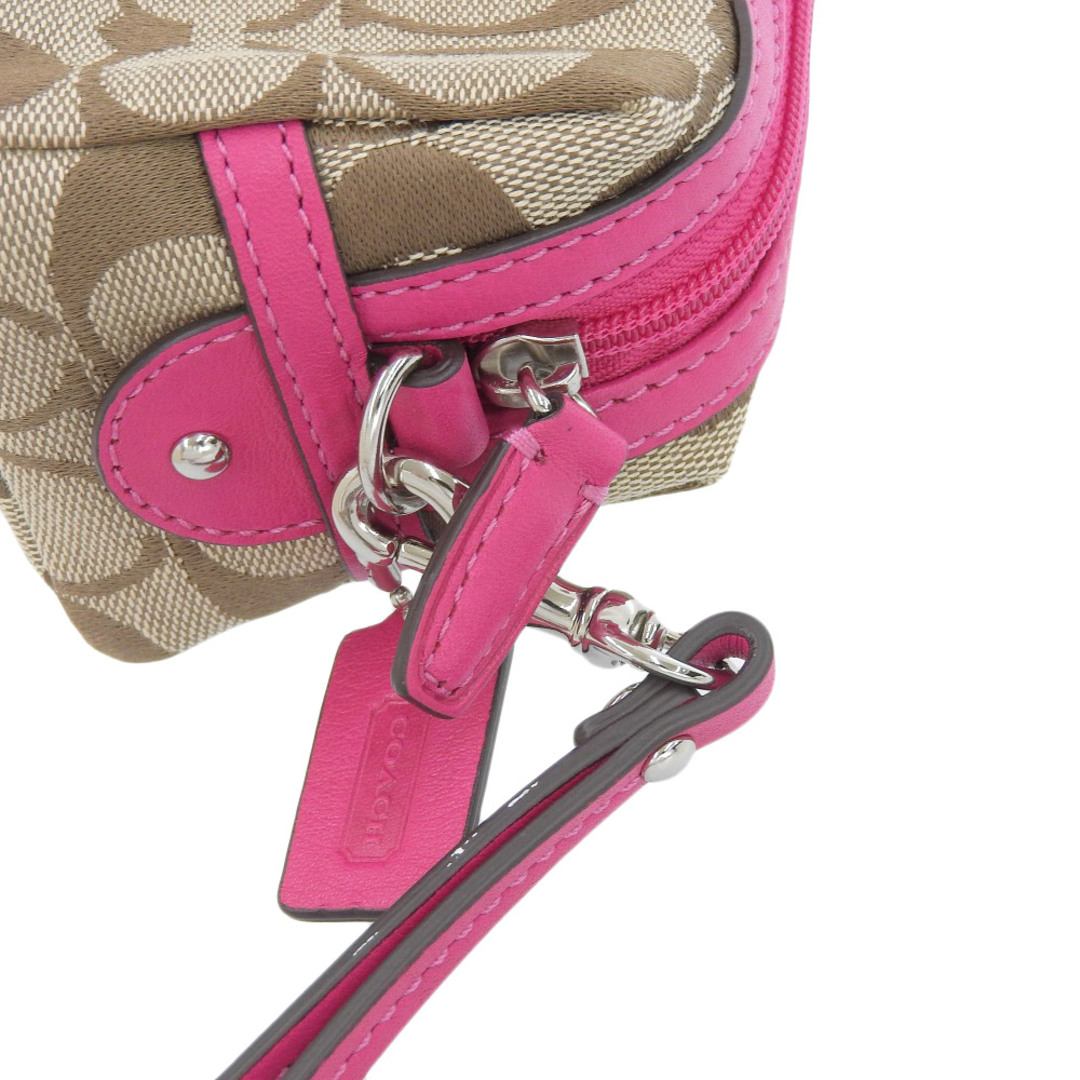 COACH - 【本物保証】 箱付 新品同様 コーチ COACH シグネチャー ロゴ
