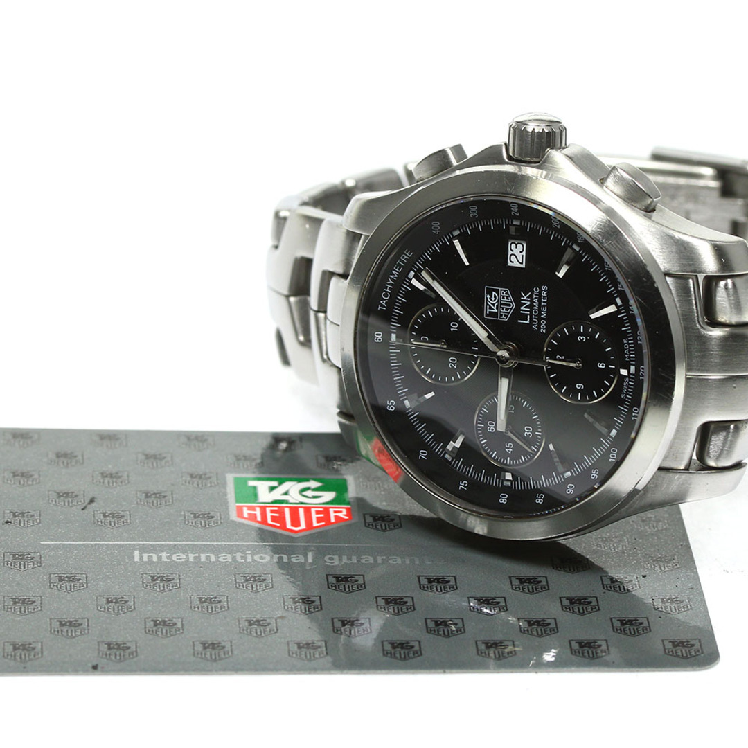 タグホイヤー TAG HEUER CJF2110.BA0576 リンク クロノグラフ デイト 自動巻き メンズ 保証書付き_756835