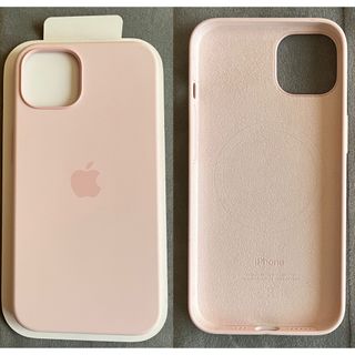 アップル(Apple)のApple 純正 iPhone13 シリコンケース チョークピンク(iPhoneケース)