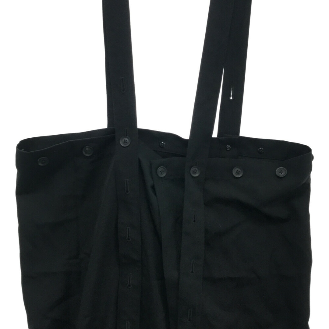 Yohji Yamamoto POUR HOMME ヨウジヤマモト プールオム 21SS GABARDINE WRAP DRESS ギャバジン ダブルラップ ドレス HD-D01-100 ブラック