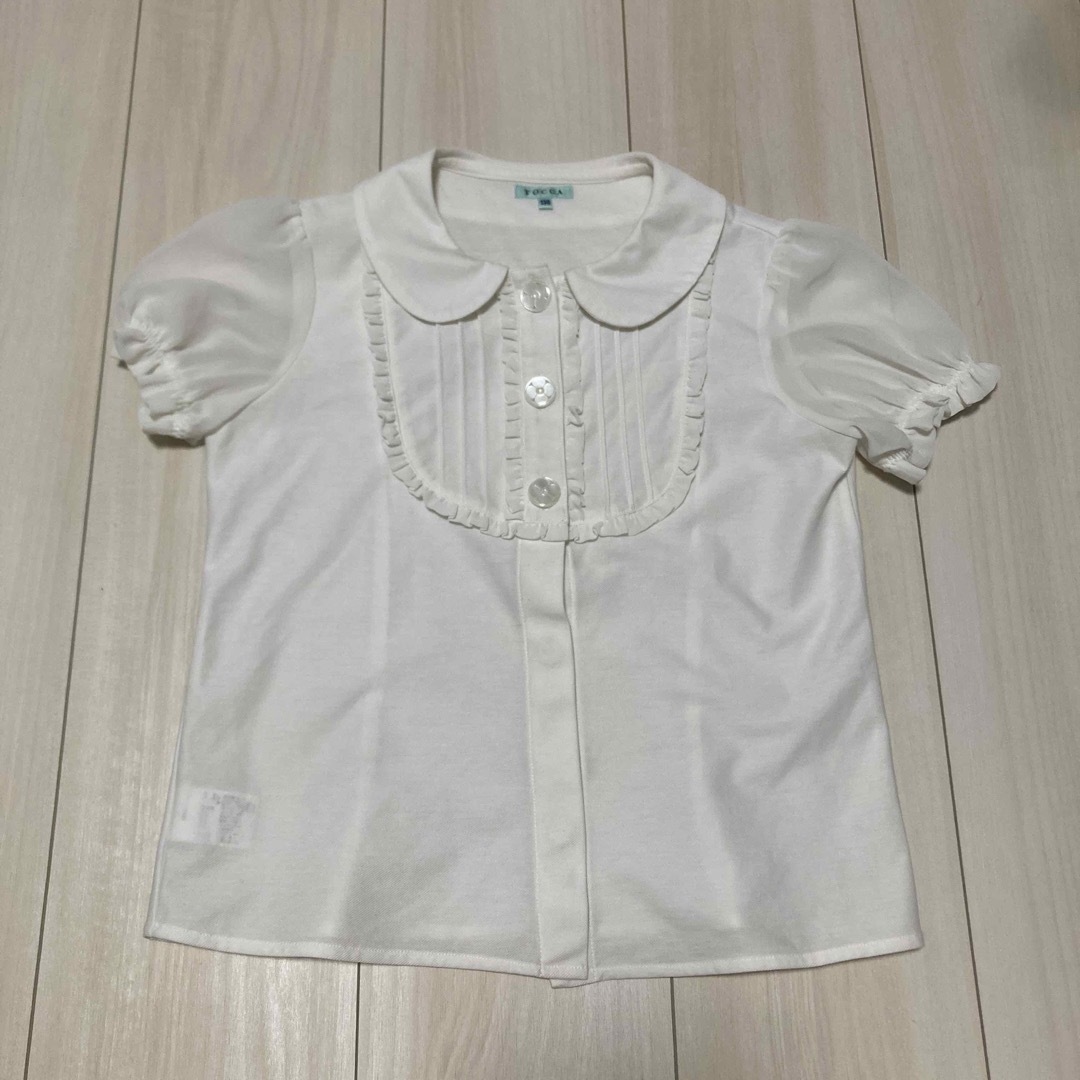 TOCCA(トッカ)のtocca  半袖ブラウス　130 キッズ/ベビー/マタニティのキッズ服女の子用(90cm~)(ブラウス)の商品写真