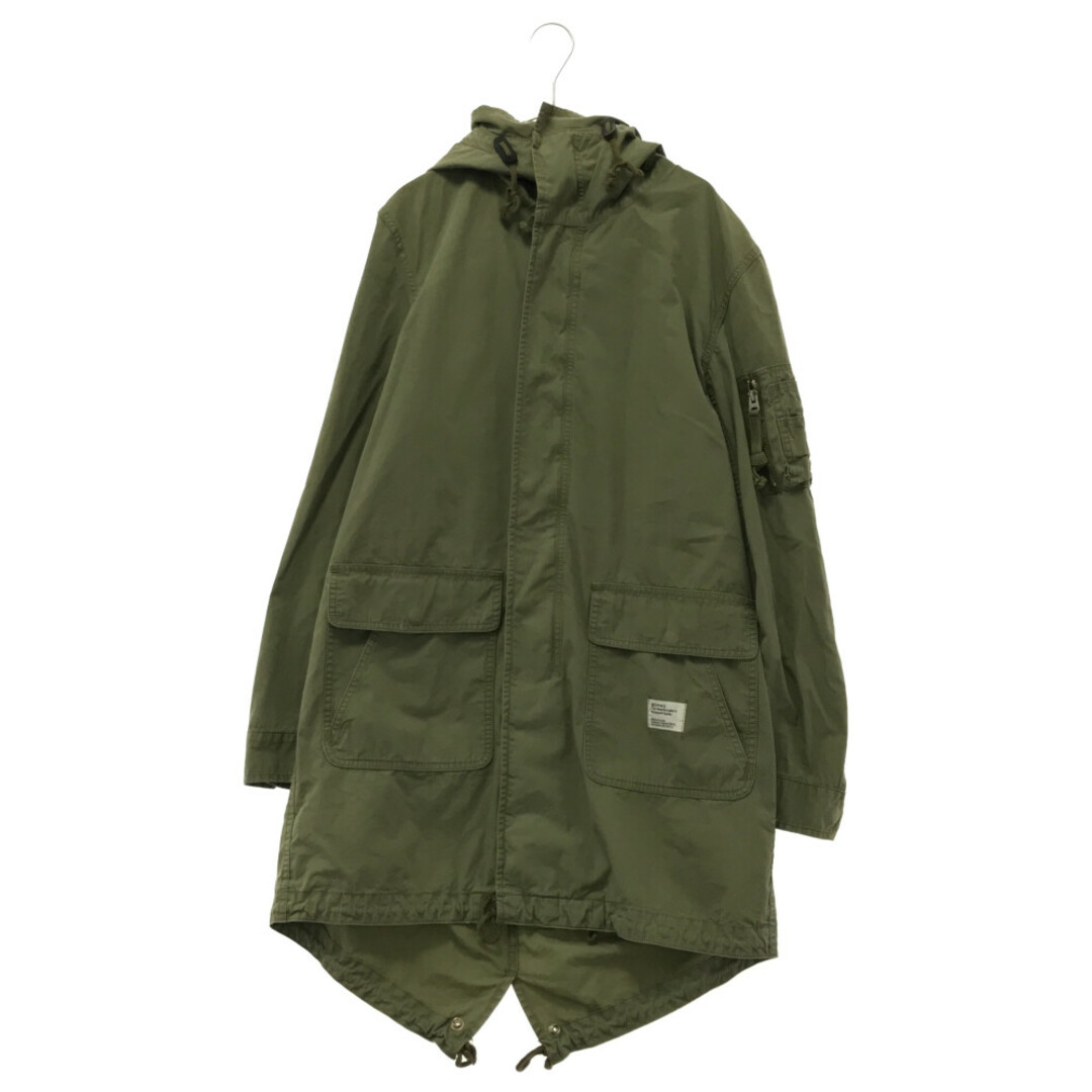 BEDWIN & THE HEARTBREAKERS ベドウィンアンドザハートブレーカーズ TYPE M-48 MILITARY PARKA ミリタリージップアップパーカー モッズコート ジャケット カーキ