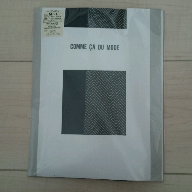 COMME CA DU MODE(コムサデモード)のCOＭＭECＡＤＵＭＯＤＥ 柄ストッキング レディースのレッグウェア(タイツ/ストッキング)の商品写真