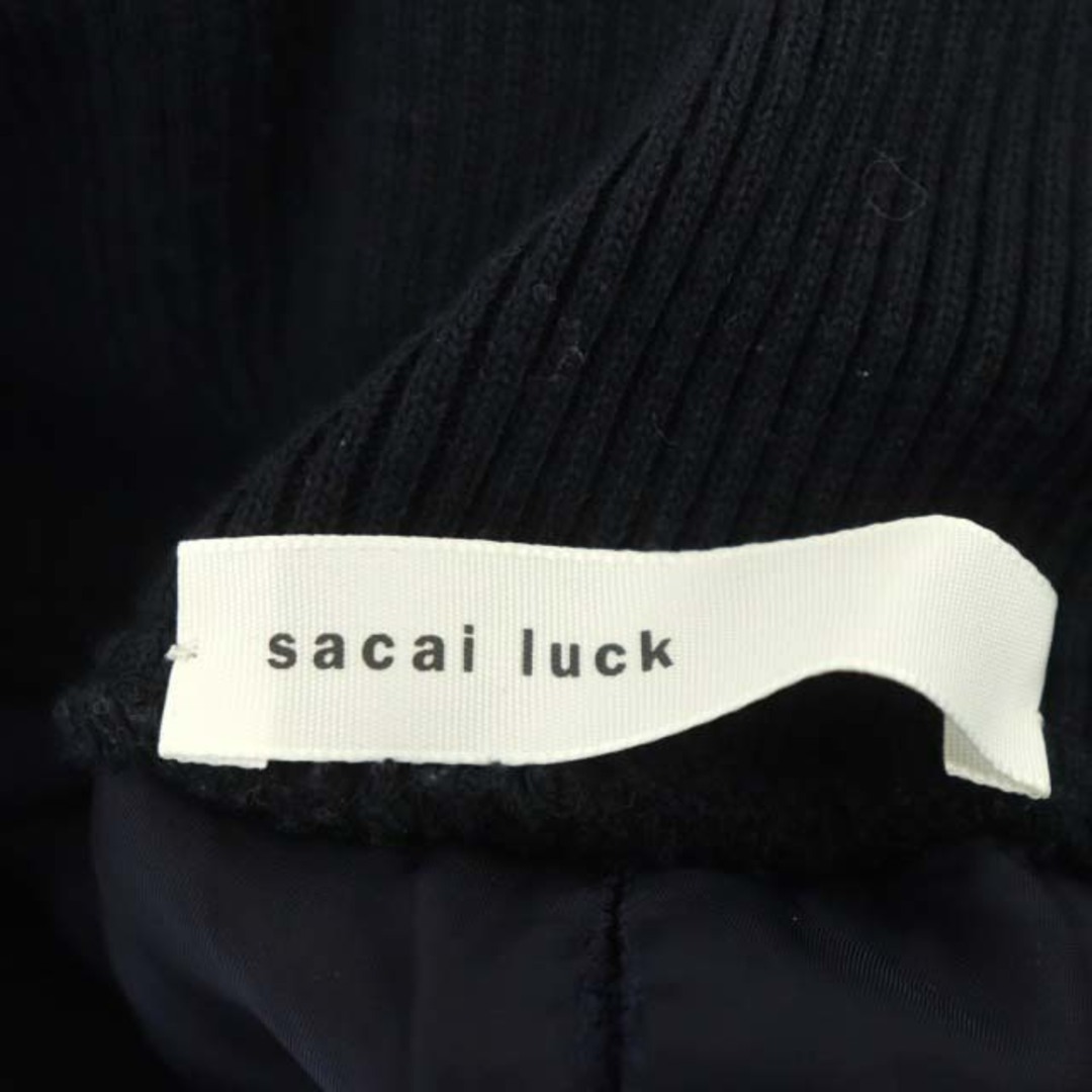 sacai luck - サカイラック ストライプショートパンツ イージー 1 紺