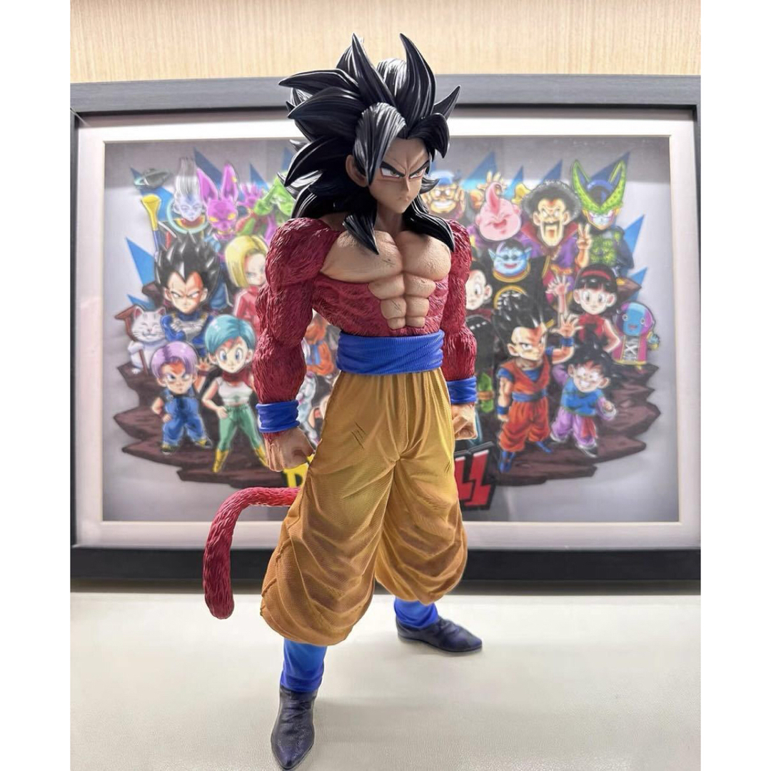 孫悟空 サイヤ人 ドラゴンボール フィギュア ガレージキット 高級樹脂製-