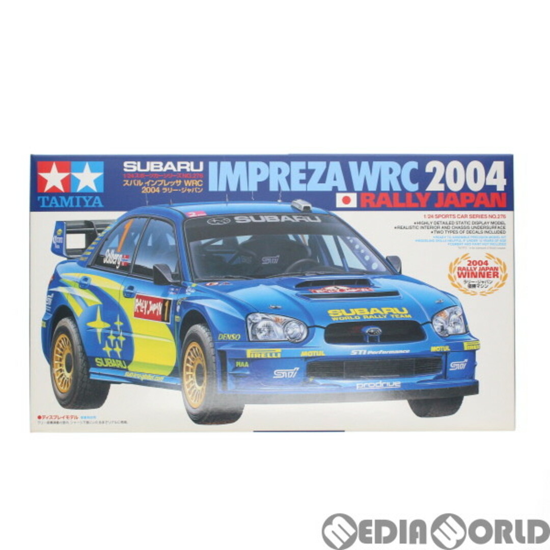 1/24 スバル インプレッサ WRC2004 ラリージャパン スポーツカー