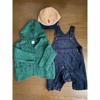 ベビーギャップ(babyGAP)の値下げしました‼︎ ベビー服3点セット　サイズ70(その他)