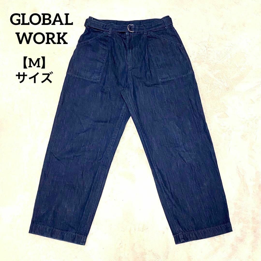 GLOBAL WORK(グローバルワーク)の975 GLOBAL WORK グローバルワーク デニムパンツ ジーンズ M レディースのパンツ(デニム/ジーンズ)の商品写真