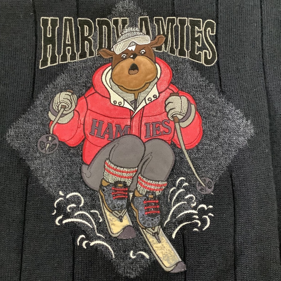 ♪♪HARDY AMIES ハーディエイミス メンズ セーター SIZE M ブラックの