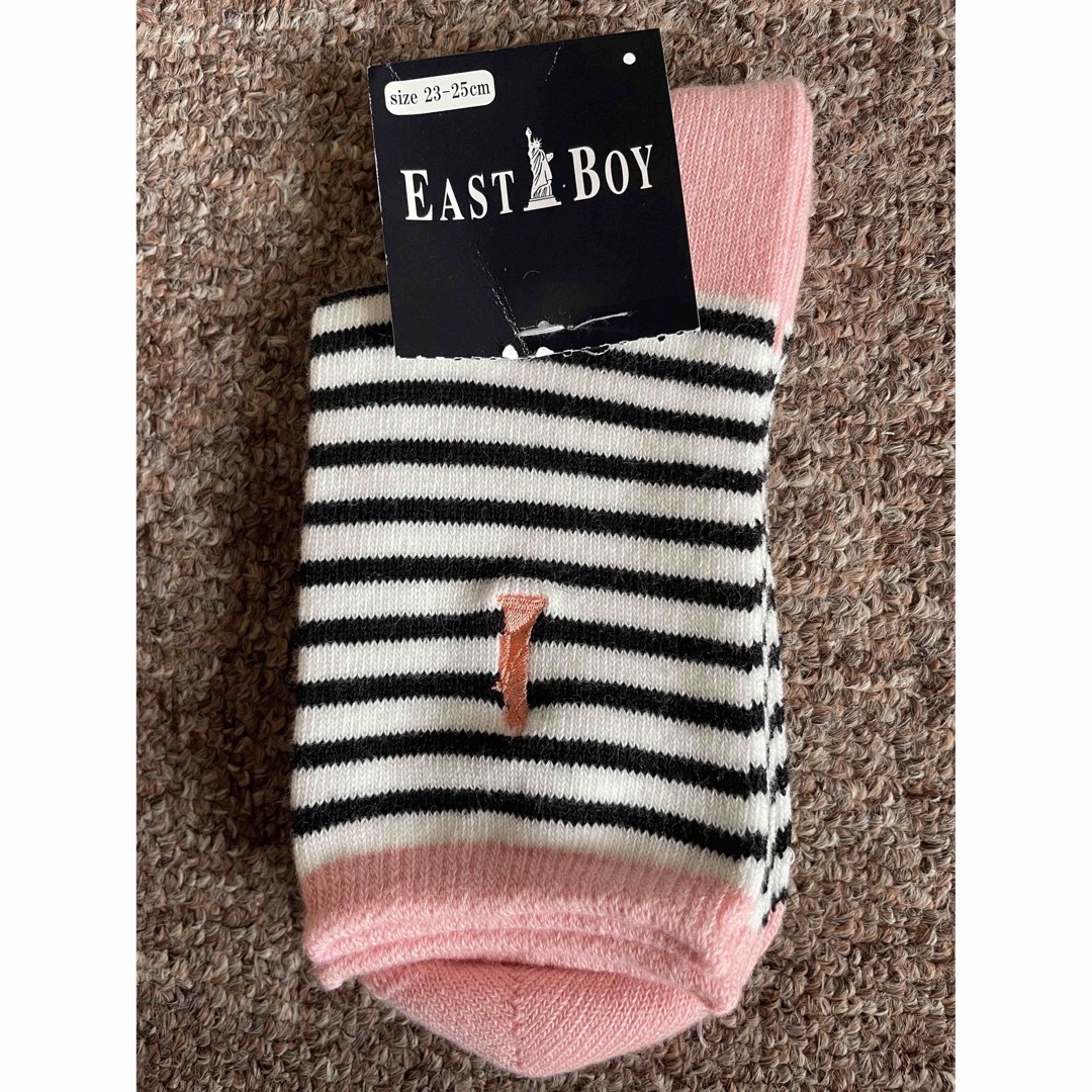 EASTBOY(イーストボーイ)のEASTBOY/Munsingwear  ソックス　2足セット レディースのレッグウェア(ソックス)の商品写真