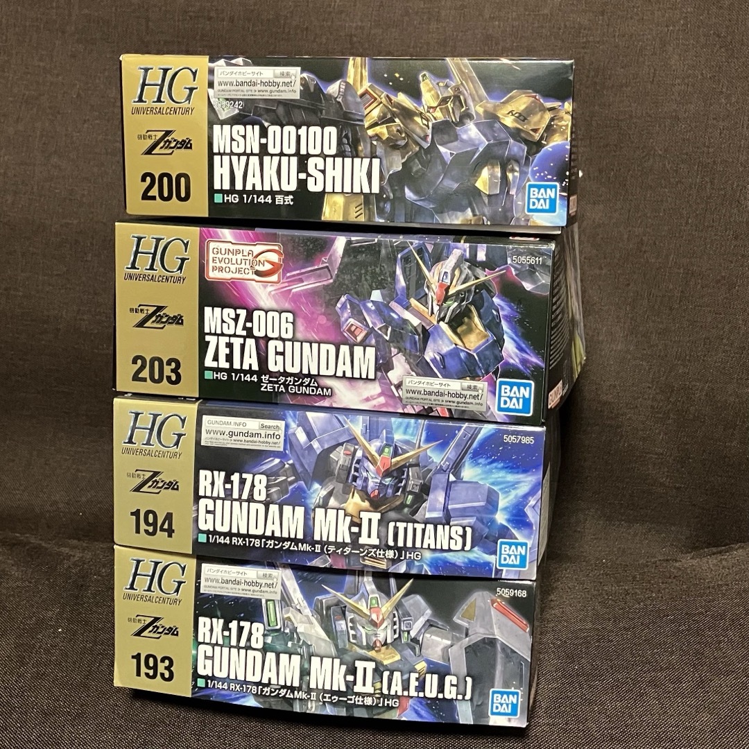 HGUC ガンダムMk-Ⅱ エゥーゴ ティターンズ 百式 ガンプラ グリプス戦役