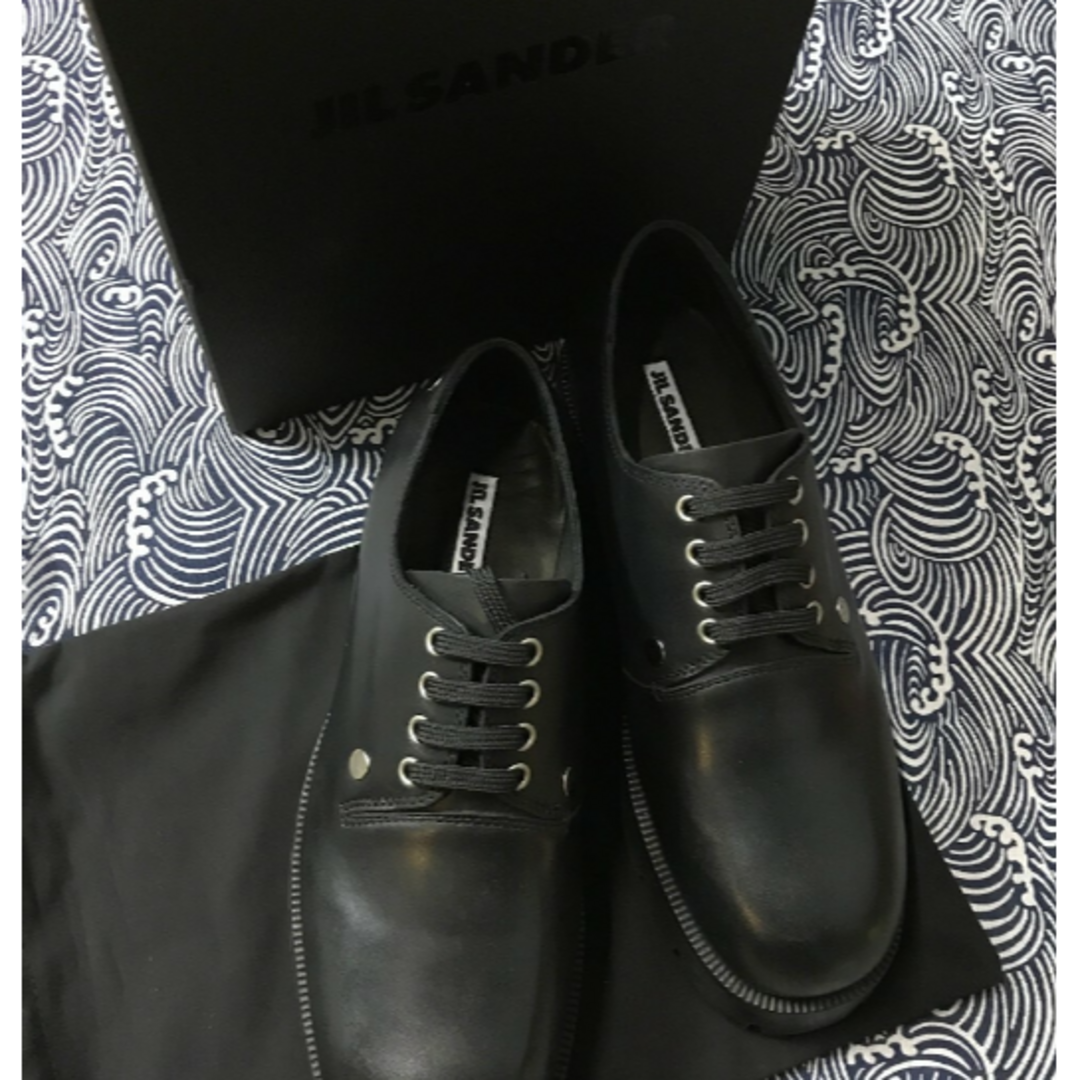 ブリヤンテス・レッド JIL SANDER Stud Derby Shoes ダービー 41