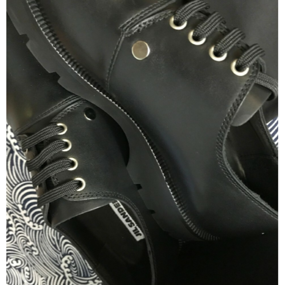 ブリヤンテス・レッド JIL SANDER Stud Derby Shoes ダービー 41