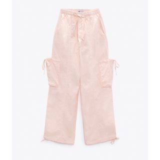 ザラ(ZARA)のZARA パラシュートパンツ(ワークパンツ/カーゴパンツ)