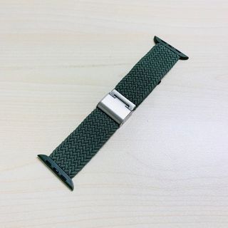 新品未使用 Apple Watch バンド 45/44/42mm グリーン(その他)