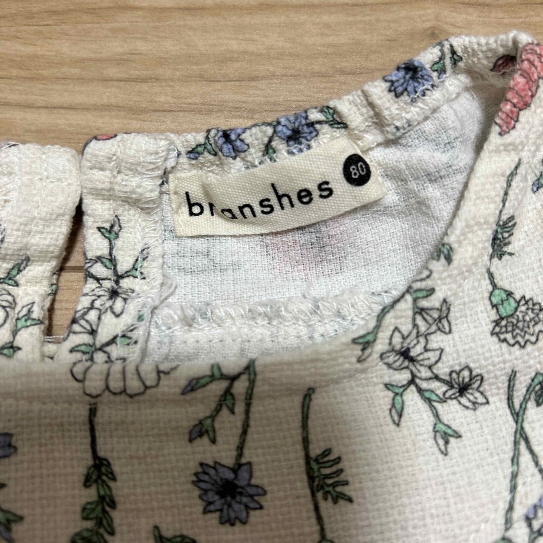 Branshes(ブランシェス)のbranshes  ブラウス　80 キッズ/ベビー/マタニティのベビー服(~85cm)(シャツ/カットソー)の商品写真