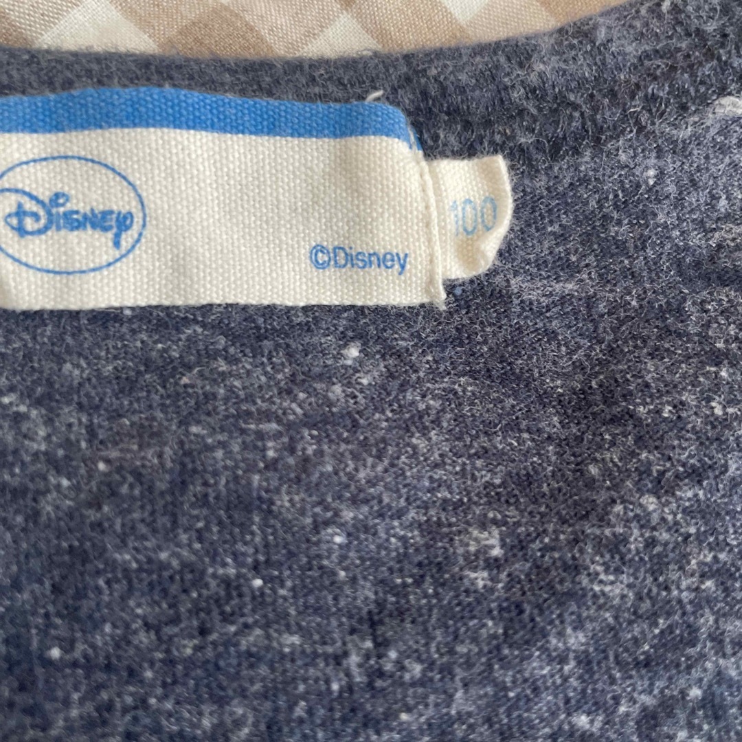 Disney(ディズニー)のミッキー　ロンT 100 キッズ/ベビー/マタニティのキッズ服男の子用(90cm~)(Tシャツ/カットソー)の商品写真
