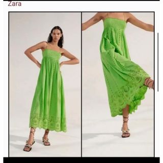 ザラ(ZARA)の［未使用］ZARA マキシワンピ　(ロングワンピース/マキシワンピース)