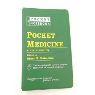 医学書　英語　POCKET MEDICINE Forth edition 未使用(健康/医学)