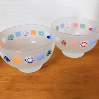 ファミリア(familiar)のfamiliar ファミリア　池田銀行　ガラス　ボウル　６点セット(食器)