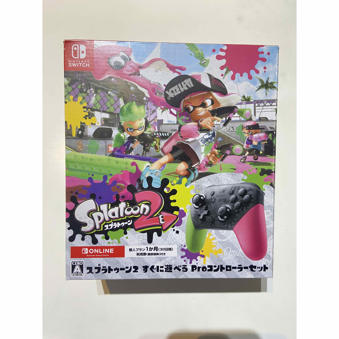 Nintendo Switch - スプラトゥーン2 すぐに遊べるProコントローラー