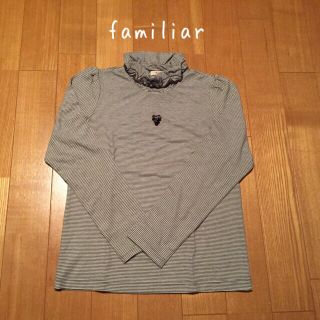 ファミリア(familiar)の新品♡familiarボーダーカットソー♡(Tシャツ/カットソー)