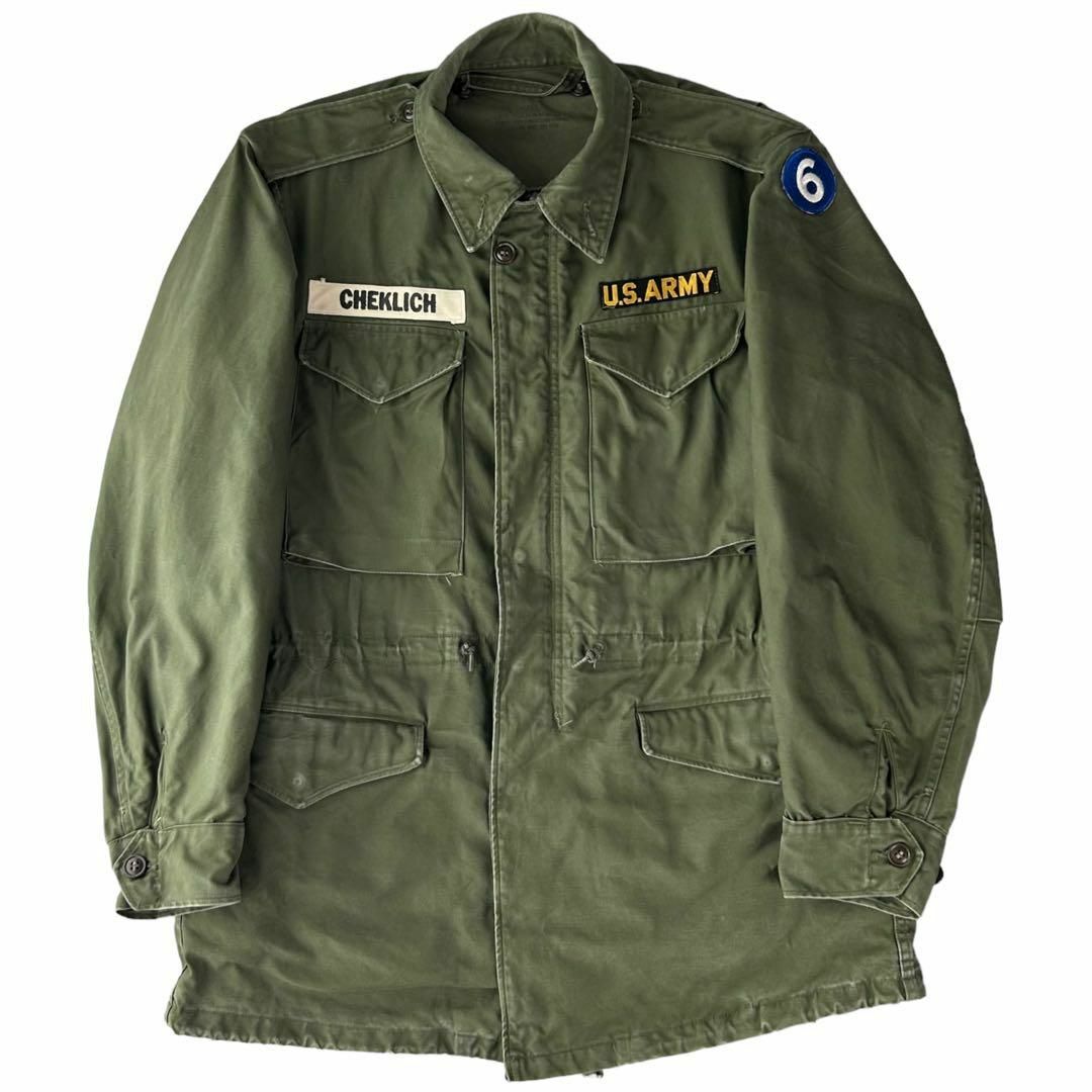 50s☆US ARMY☆米軍【M1950 ライナージャケット オーバーコート】