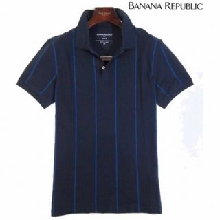 バナナリパブリック(Banana Republic)の【BANANA REPUBLIC】コットン100%半袖ポロシャツ・Mサイズ(ポロシャツ)