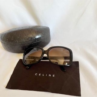 【大人気】セリーヌ CELINE サングラス ブラウン メガネ 日焼け対策