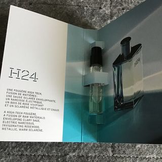 エルメス(Hermes)のエルメス H24 オードトワレ ノベルティ　Hermes 香水サンプル　2ml(ノベルティグッズ)