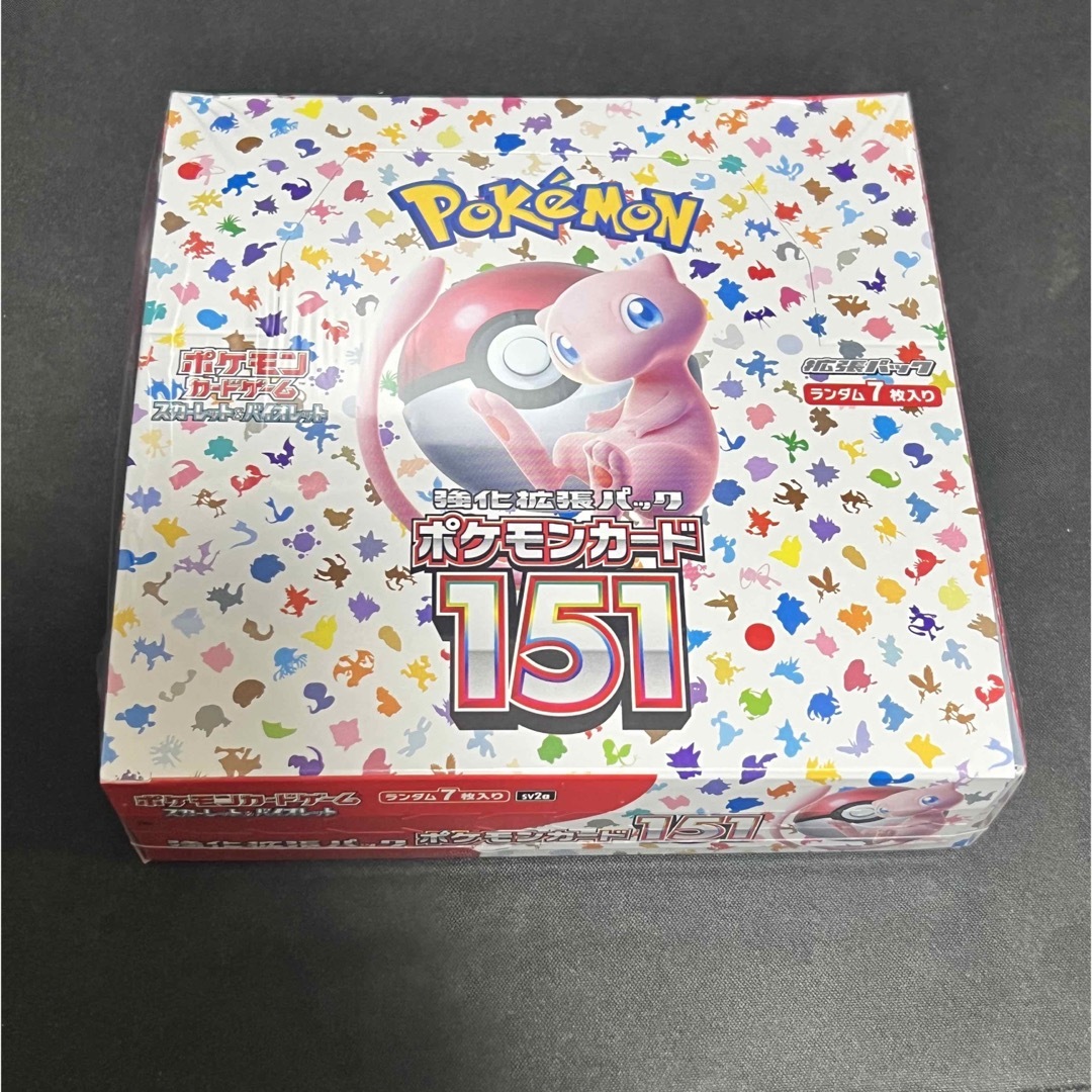 ポケモンカード　151 1box 新品未開封　シュリンク付き