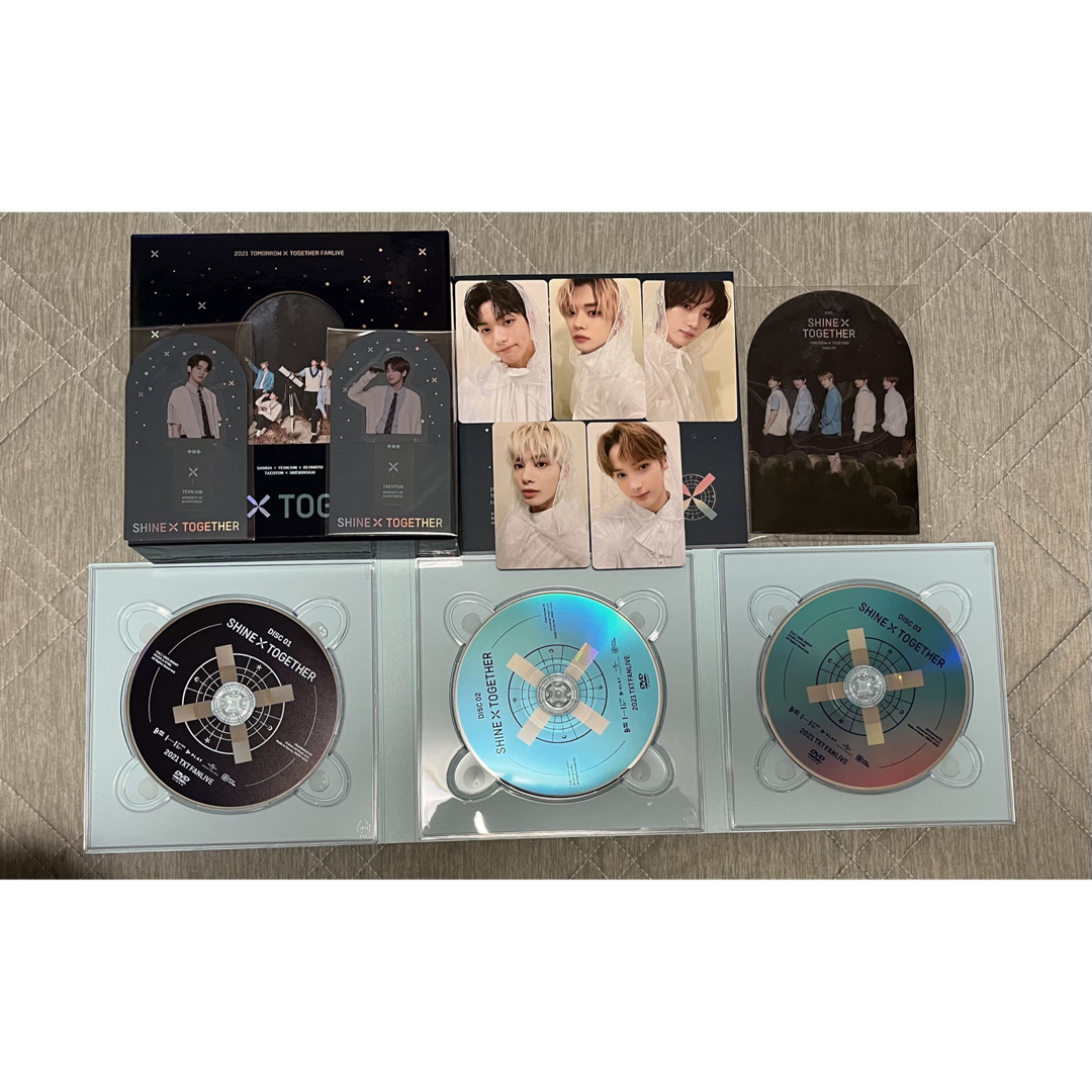 txt SHINE X TOGETHER  DVD ヨンジュン テヒョン