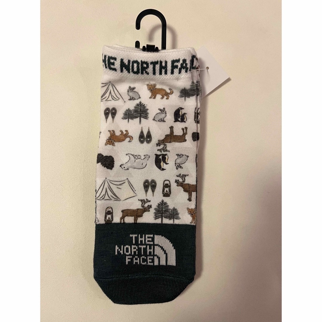 THE NORTH FACE(ザノースフェイス)のTHE NORTH FACE 靴下2足セット　16〜18 キッズ/ベビー/マタニティのこども用ファッション小物(靴下/タイツ)の商品写真