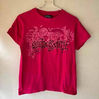 AEROSMITH エアロスミス　レディースTシャツ　ロックTシャツ(ポップス/ロック(洋楽))